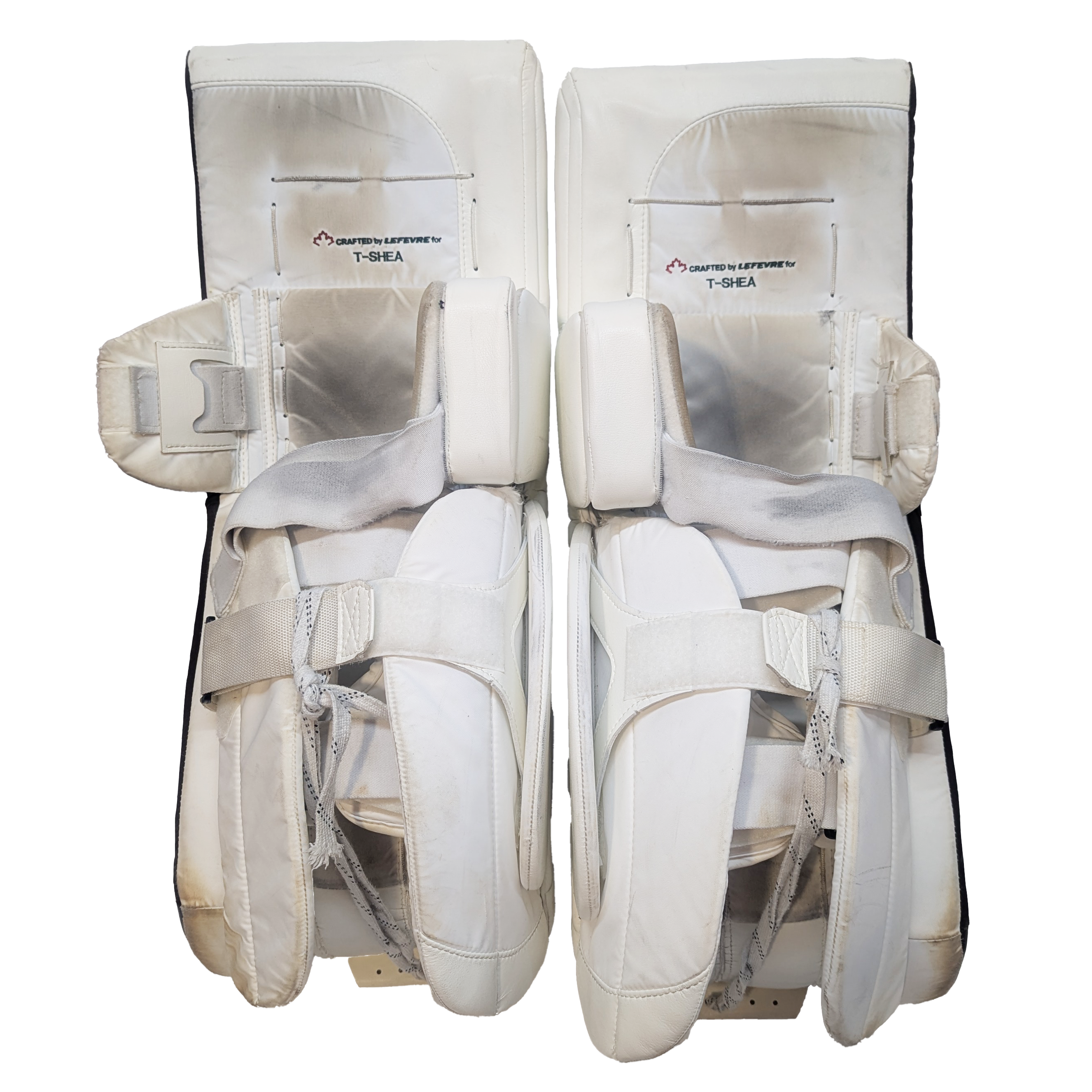 True Catalyst PX3 - Jambières de gardien de but Pro Stock d'occasion (blanc/rouge/marron)